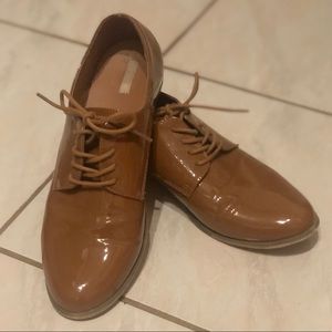Cooperative pleather oxfords